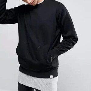 ADIDAS Originals X by O Crew Premium Sweatshirt by Satomi Nakamura Black Size M